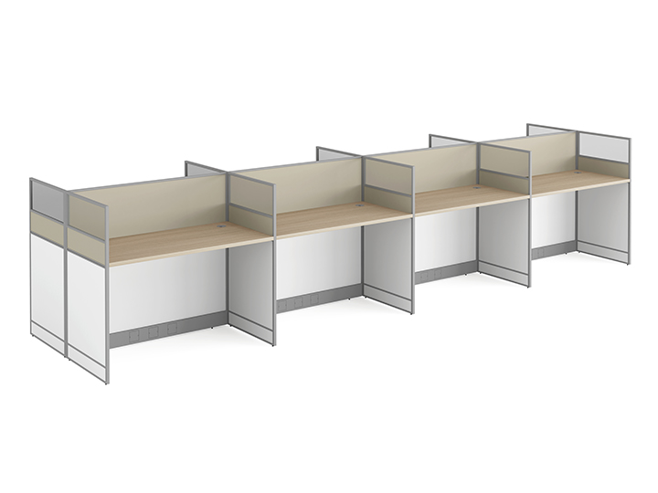 一字型8人位对坐