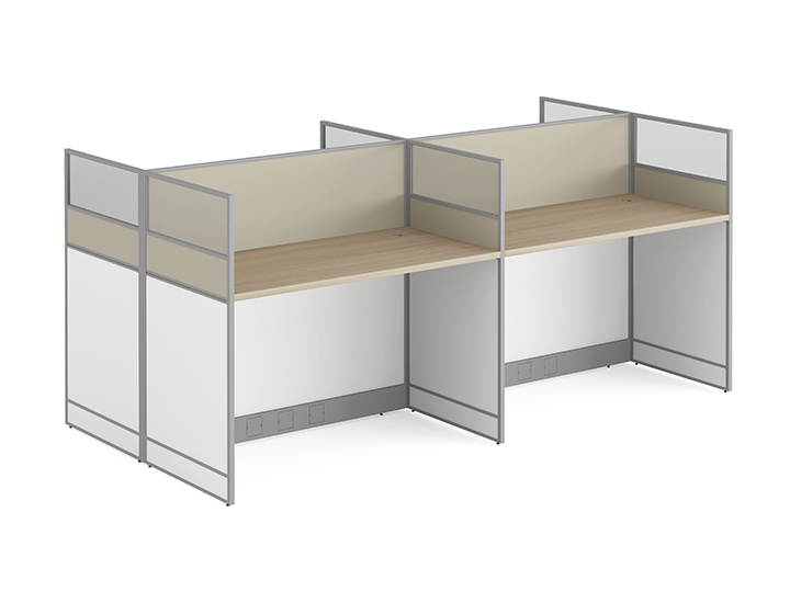 一字型4人位对坐