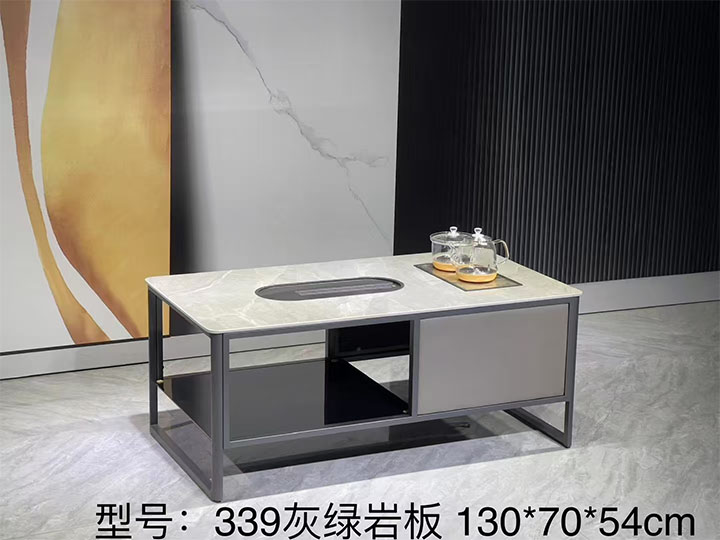 茶几339 灰绿岩板