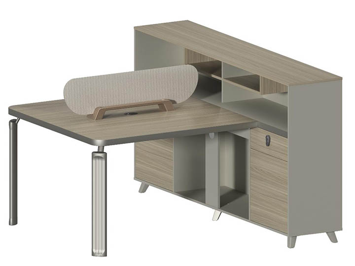 XH-D0516单人位星河胡桃+宾利灰+布拉克菱1600*2000*1060