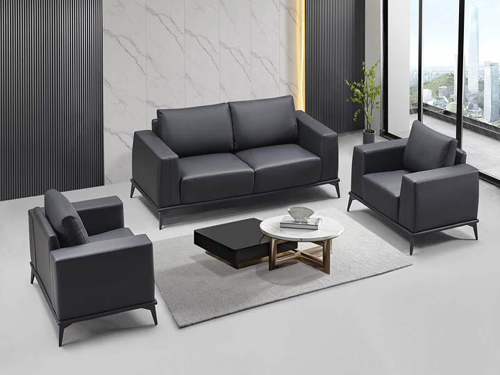 MZ 2203黑色 单人：1100*850*790三人：2100*850*790